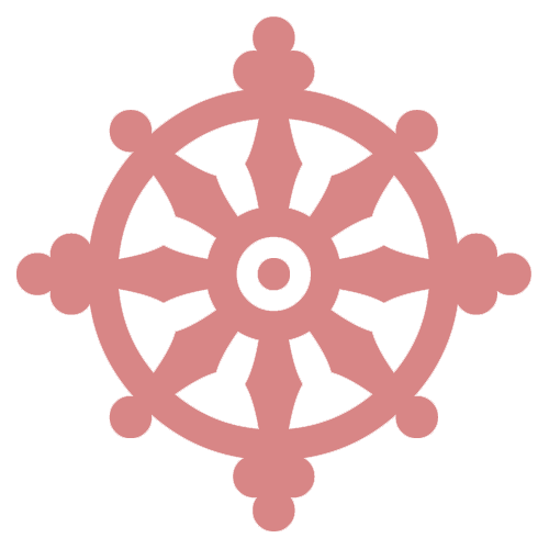 Buddhism wheel icon