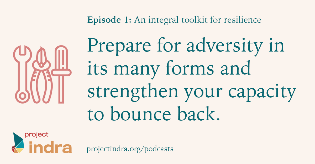 Indra podcast episode 1: Resilience: Prepare for adversity in its many forms and strengthen your capacity to bounce back